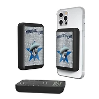 Keyscaper Black Dallas Cowboys 5000mAh Wireless Magnetic Power Bank
