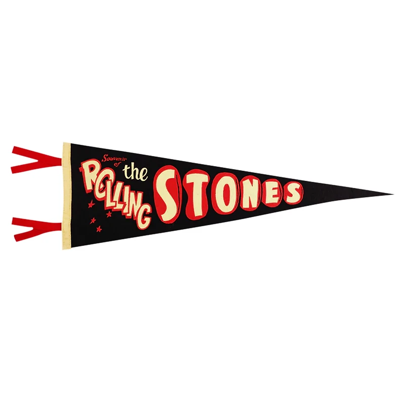 Souvenir of the Rolling Stones Pennant