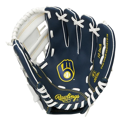 Milwaukee Brewers Rawlings 10" Team Logo Glove