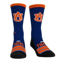 Unisex Rock Em Socks Auburn Tigers Gametime Stripe Crew Socks