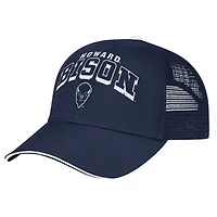 Men's Colosseum Navy Howard Bison Wyatt Primary Team Trucker Adjustable Hat