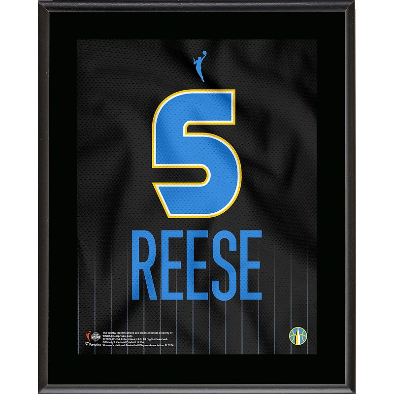 Angel Reese Chicago Sky 10.5" x 13" Jersey Number Sublimated Player Plaque