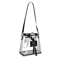 WEAR by Erin Andrews Los Angeles Rams Clear Stadium Bucket Purse