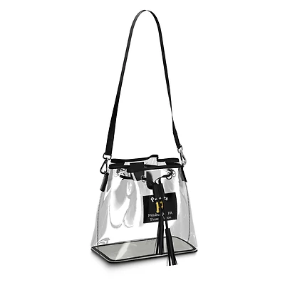 WEAR by Erin Andrews Pittsburgh Pirates Clear Stadium Bucket Purse