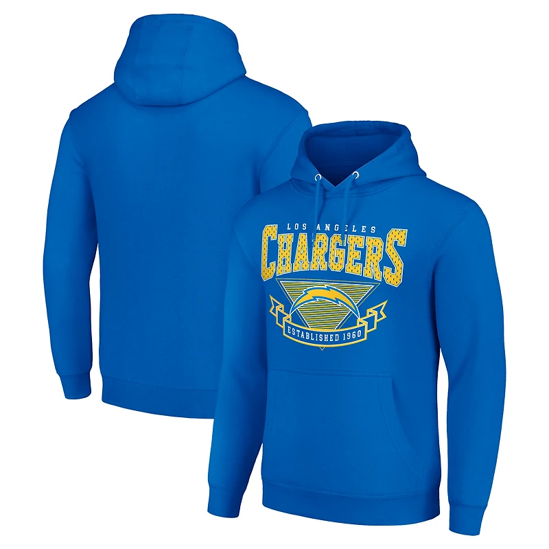 Men's Starter Royal Los Angeles Chargers ‘80s Inspired Pullover Hoodie