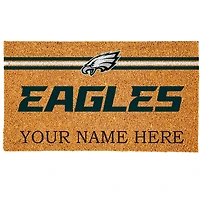 Philadelphia Eagles 18" x 30" Personalized Coir Doormat
