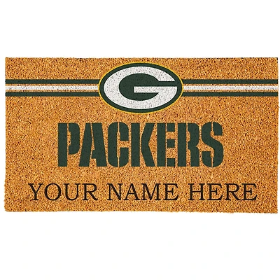 Green Bay Packers 18" x 30" Personalized Coir Doormat
