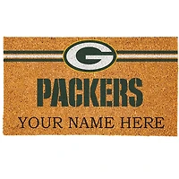 Green Bay Packers 18" x 30" Personalized Coir Doormat