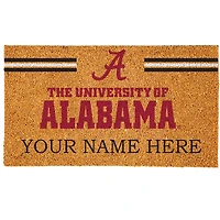 Alabama Crimson Tide 18" x 30" Personalized Coir Doormat