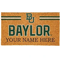 Baylor Bears 18" x 30" Personalized Coir Doormat