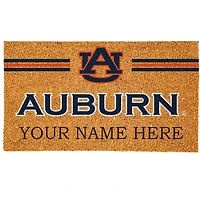 Auburn Tigers 18" x 30" Personalized Coir Doormat