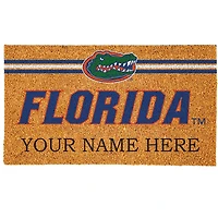 Florida Gators 18" x 30" Personalized Coir Doormat