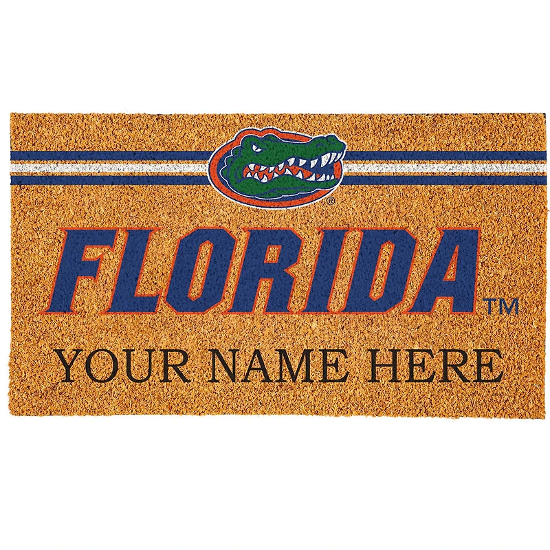 Florida Gators 18" x 30" Personalized Coir Doormat