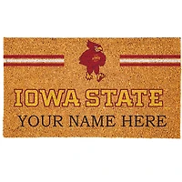 Iowa State Cyclones 18" x 30" Personalized Coir Doormat