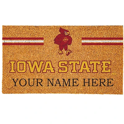 Iowa State Cyclones 18" x 30" Personalized Coir Doormat