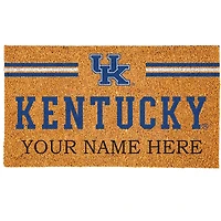 Kentucky Wildcats 18" x 30" Personalized Coir Doormat