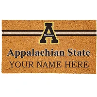Appalachian State Mountaineers 18" x 30" Personalized Coir Doormat