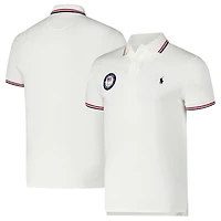 Men's Polo Ralph Lauren White U.S. Paralympics Villagewear Polo