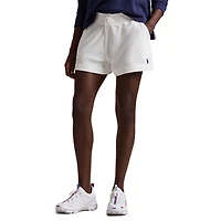 Women's Polo Ralph Lauren White Team USA Paris 2024 Summer Paralympics Terry Drawstring Shorts