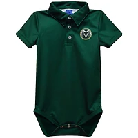Infant Vive La Fete Green Colorado State Rams Polo Bodysuit