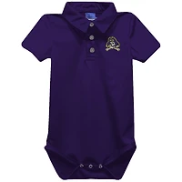 Infant Vive La Fete Purple ECU Pirates Polo Bodysuit
