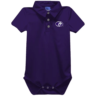 Infant Vive La Fete Purple North Alabama Lions Polo Bodysuit