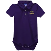 Infant Vive La Fete Purple Wisconsin-Stevens Point Pointers Polo Bodysuit