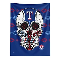 The Northwest Group New York Rangers 50" x 60" Candy Skull Wall Art