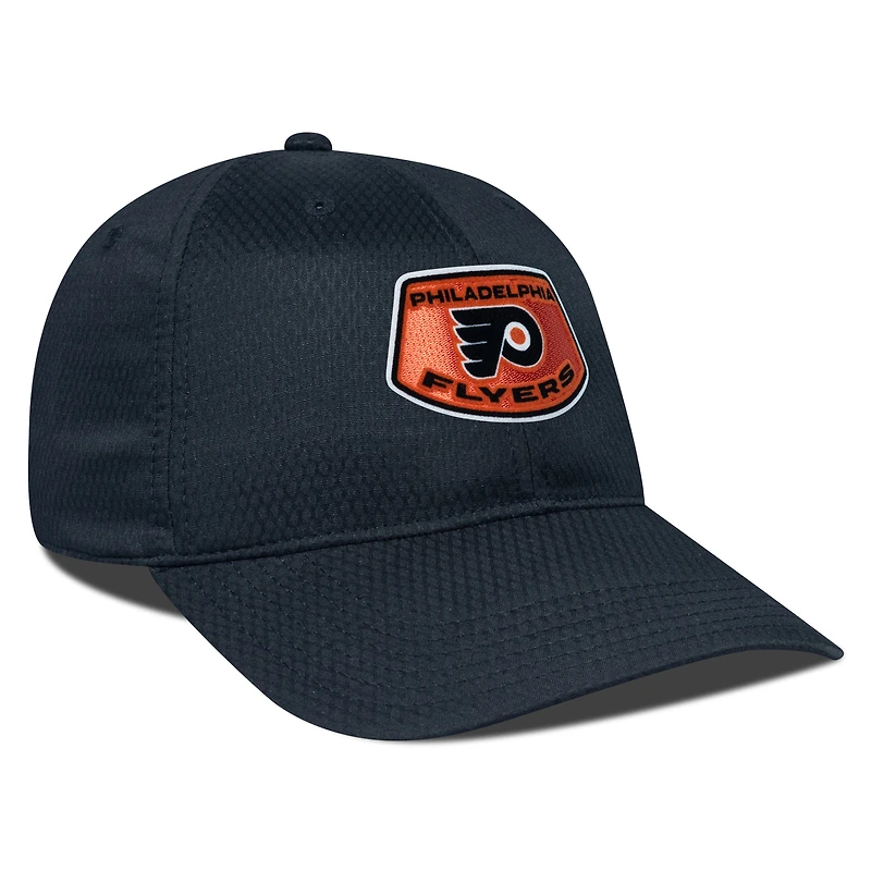 Men's Levelwear Black Philadelphia Flyers Matrix Skylight Adjustable Hat