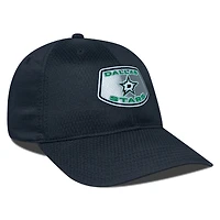 Men's Levelwear Black Dallas Stars Matrix Skylight Adjustable Hat