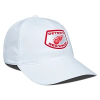 Men's Levelwear White Detroit Red Wings Matrix Skylight Adjustable Hat