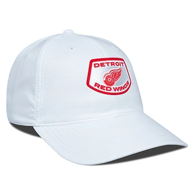 Men's Levelwear White Detroit Red Wings Matrix Skylight Adjustable Hat
