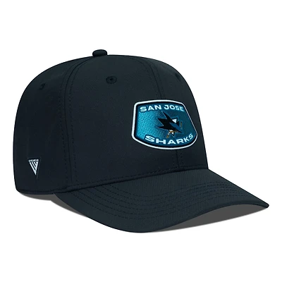 Men's Levelwear Black San Jose Sharks Rise Skylight Flex Hat