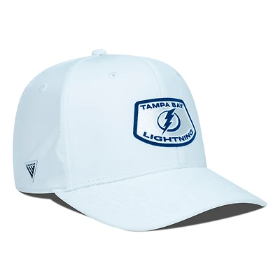 Men's Levelwear White Tampa Bay Lightning Rise Skylight Flex Hat