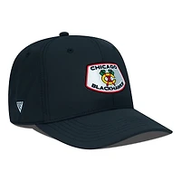 Men's Levelwear Black Chicago Blackhawks Rise Skylight Flex Hat