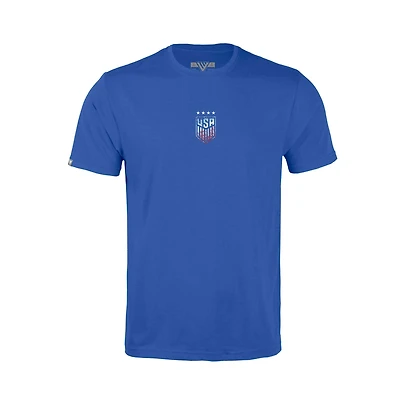 Youth Levelwear Royal USWNT Little Richmond T-Shirt