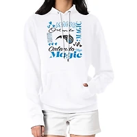 Women's G-III 4Her by Carl Banks Orlando Magic Team Collage Graphic Fleece Pullover Hoodie