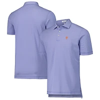 Men's Peter Millar Royal New York Mets Jubilee Stripe Stretch Jersey Polo