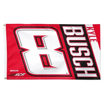 WinCraft Kyle Busch  3' x 5' One-Sided Deluxe Flag