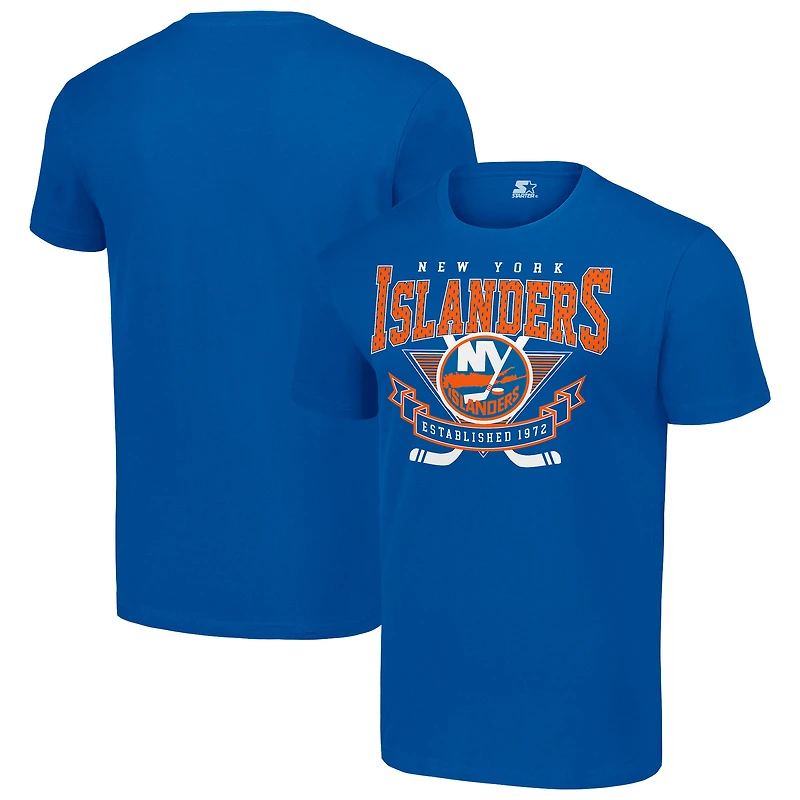Men's Starter Royal New York Islanders Team Logo Graphic T-Shirt
