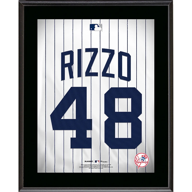 Anthony Rizzo New York Yankees 10.5" x 13" Jersey Number Sublimated Player Plaque