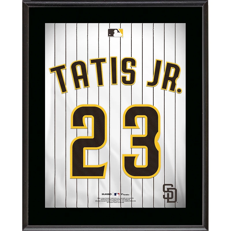 Fernando Tatis Jr. San Diego Padres 10.5" x 13" Jersey Number Sublimated Player Plaque