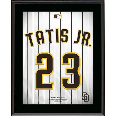 Fernando Tatis Jr. San Diego Padres 10.5" x 13" Jersey Number Sublimated Player Plaque