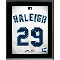 Cal Raleigh Seattle Mariners 10.5" x 13" Jersey Number Sublimated Player Plaque