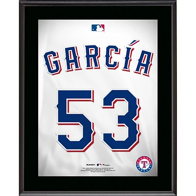Adolis Garcia Texas Rangers 10.5" x 13" Jersey Number Sublimated Player Plaque