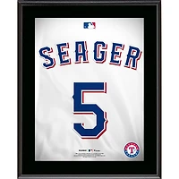 Corey Seager Texas Rangers 10.5" x 13" Jersey Number Sublimated Player Plaque