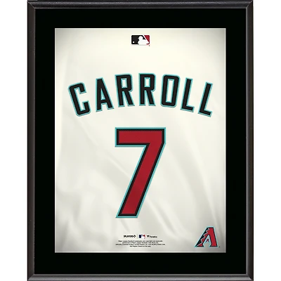 Corbin Carroll Arizona Diamondbacks 10.5" x 13" Jersey Number Sublimated Player Plaque