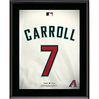 Corbin Carroll Arizona Diamondbacks 10.5" x 13" Jersey Number Sublimated Player Plaque