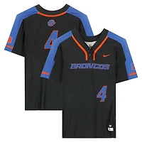Boise State Broncos Team-Issued #4 Black Jersey from the Softball Program - Size M