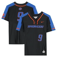 Boise State Broncos Team-Issued #9 Black Jersey from the Softball Program - Size M